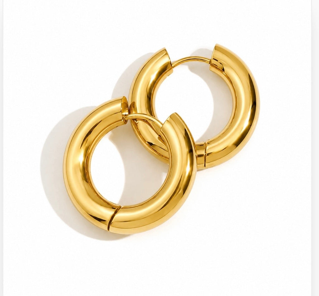 The Perfect Gold Hoops