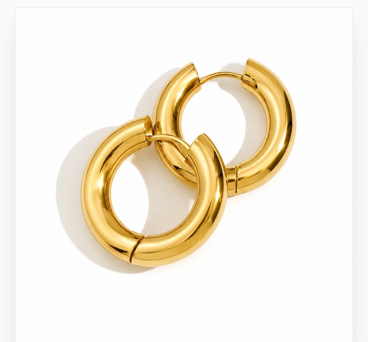 The Perfect Gold Hoops