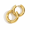 The Perfect Gold Hoops