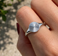 Riven Ring Silver