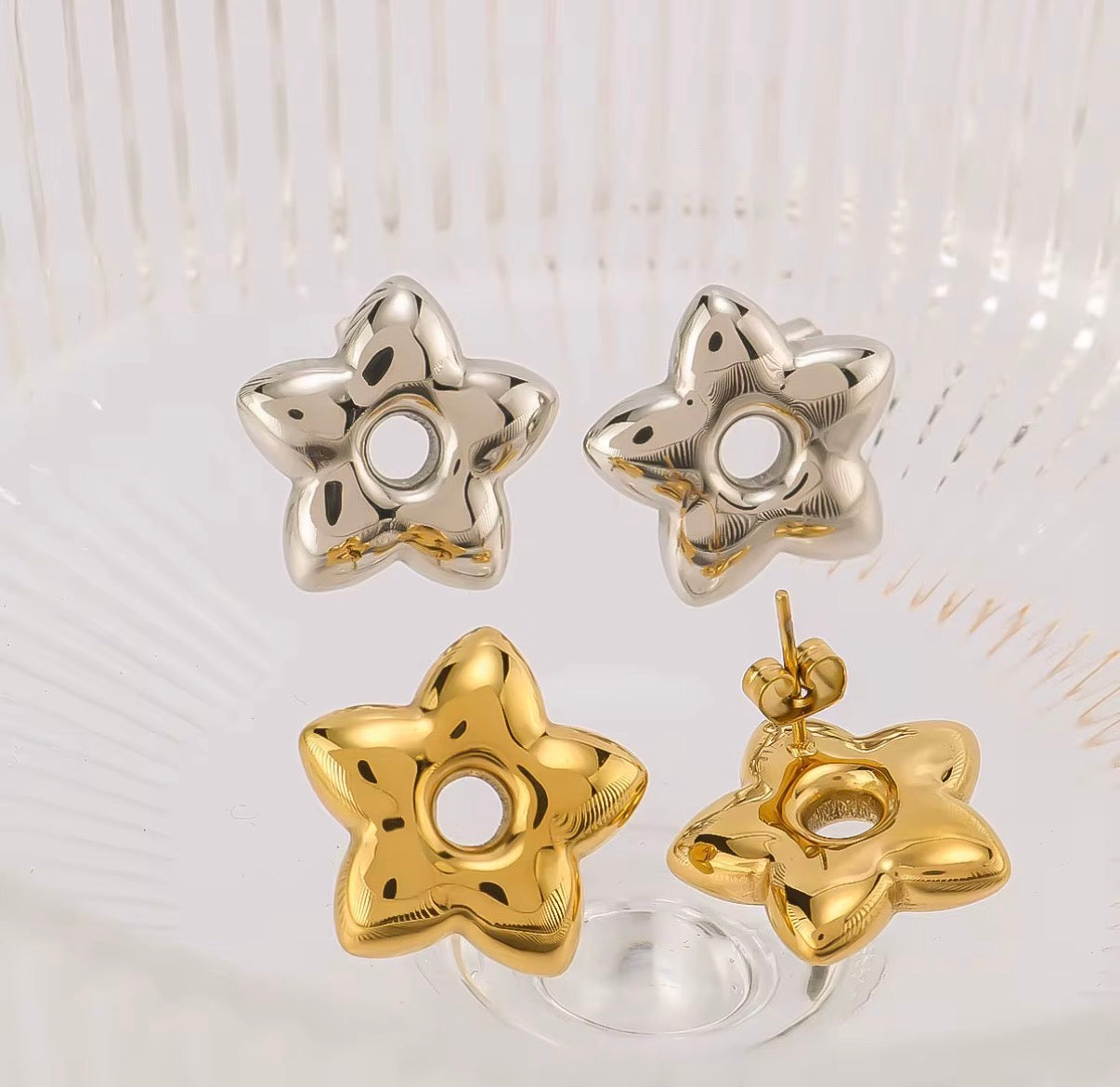 Starlit Earrings~Gold