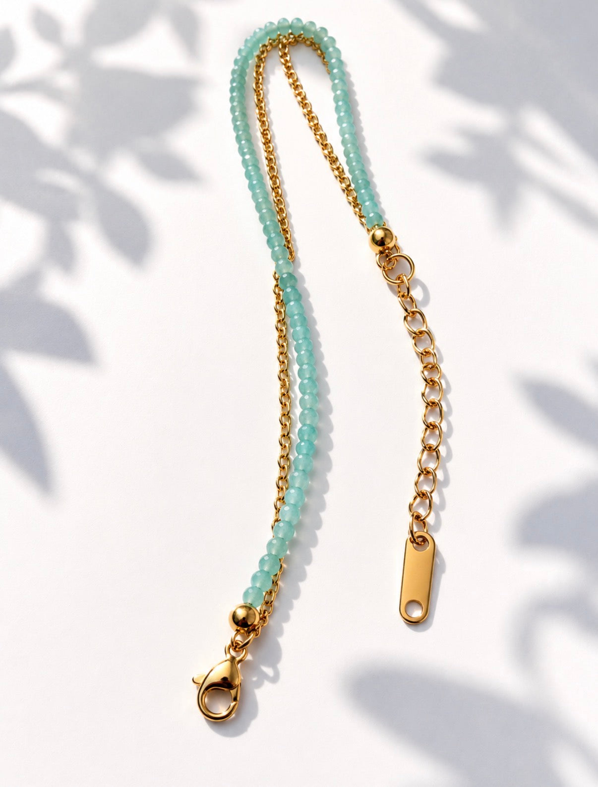 Seafoam Glow Anklet