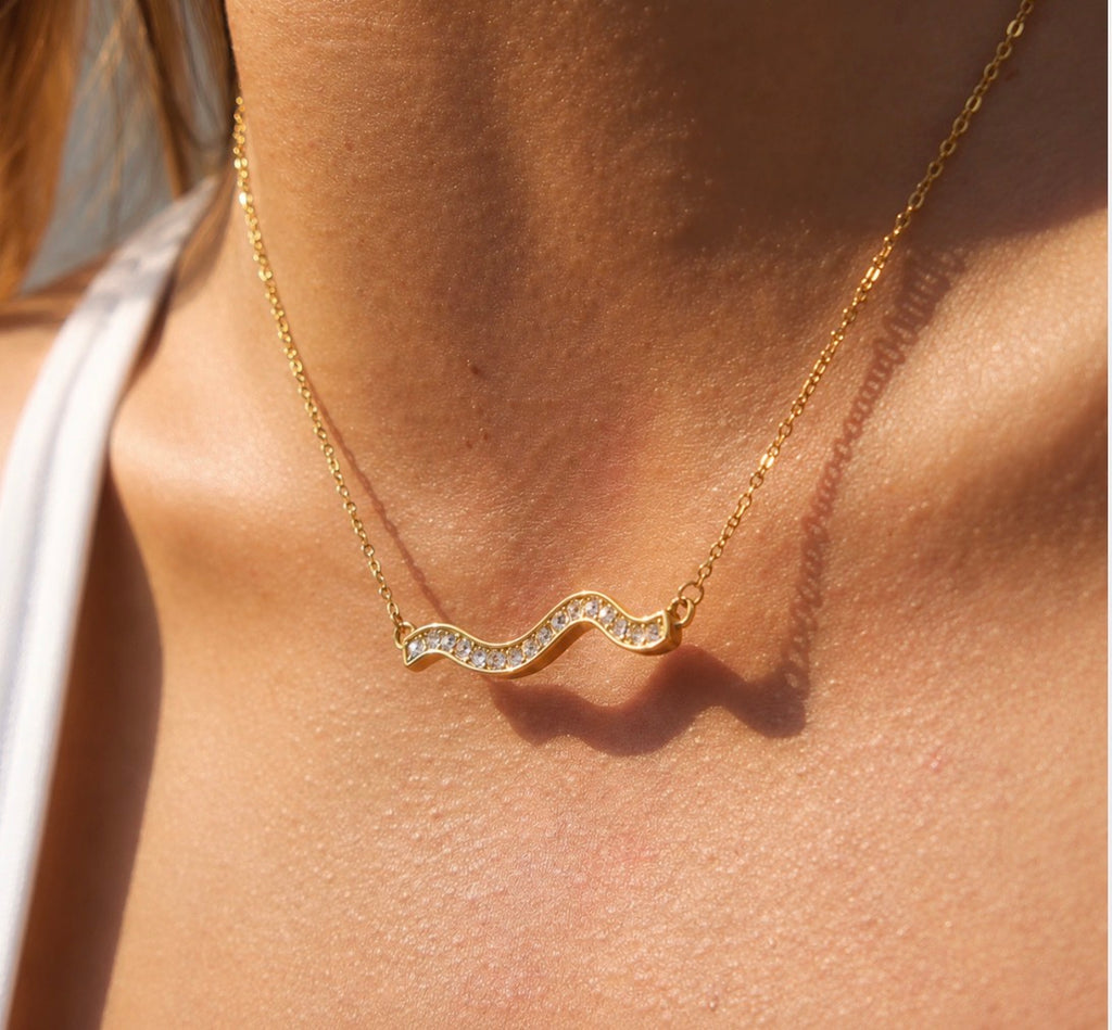 Serenity Wave Necklace