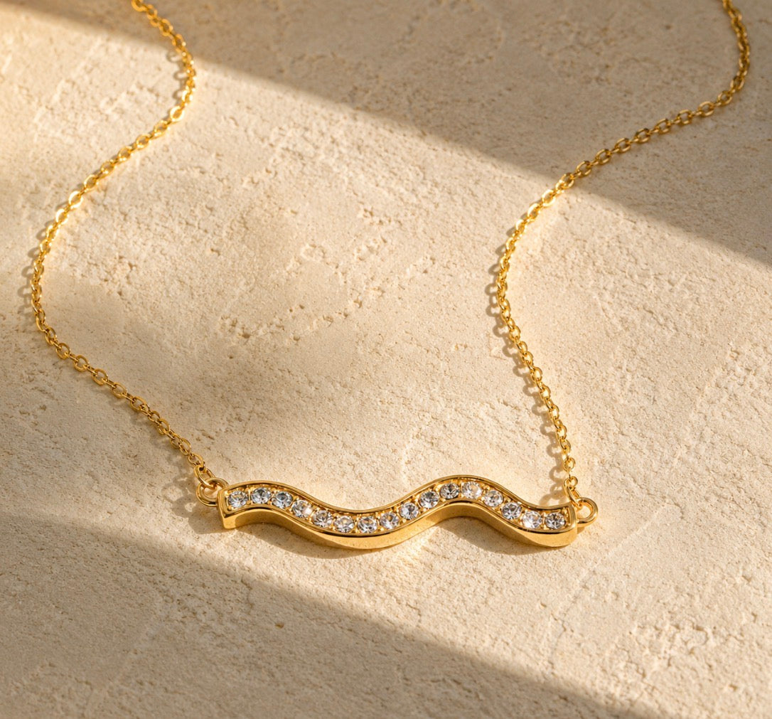 Serenity Wave Necklace