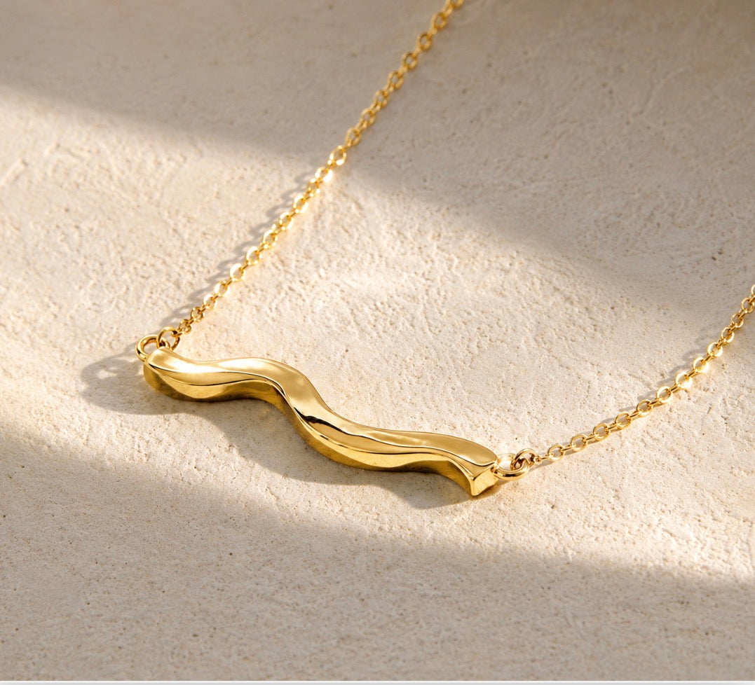 Serenity Wave Necklace