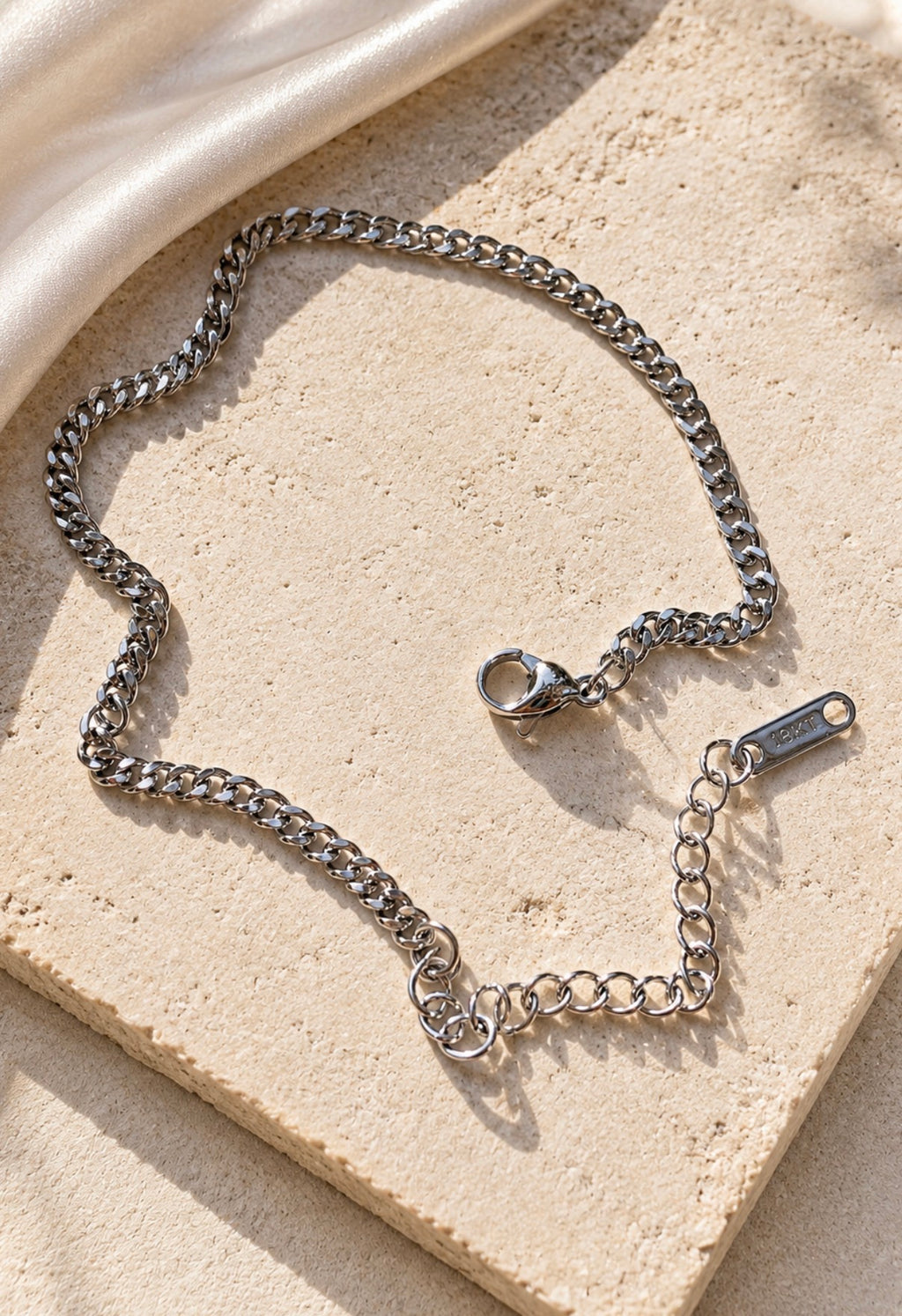 Silver Lining Anklet