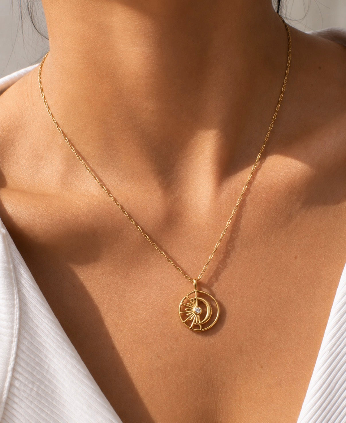Solstice Moon Necklace