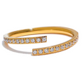 Starlight Duo Ring Gold
