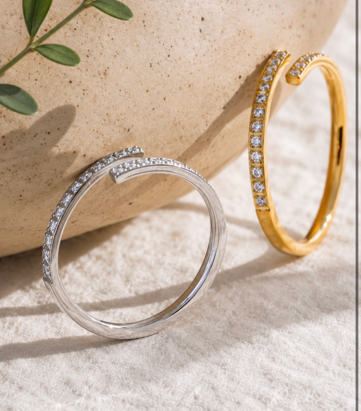 Starlight Duo Ring Gold