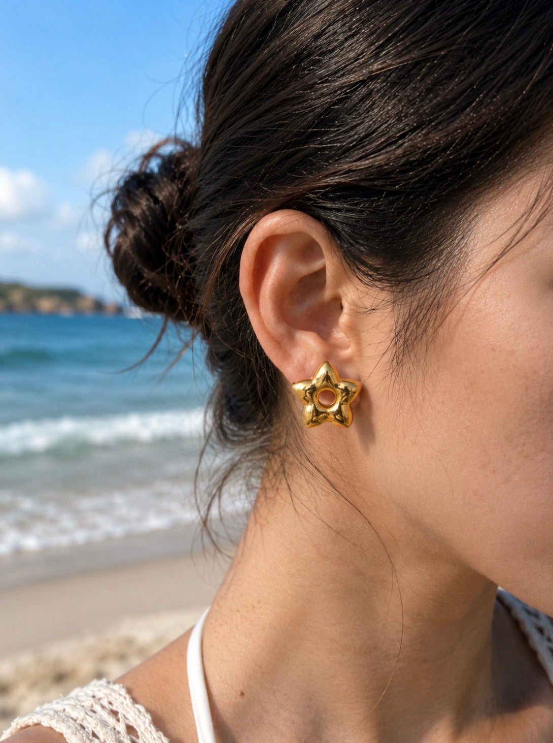 Starlit Earrings~Gold