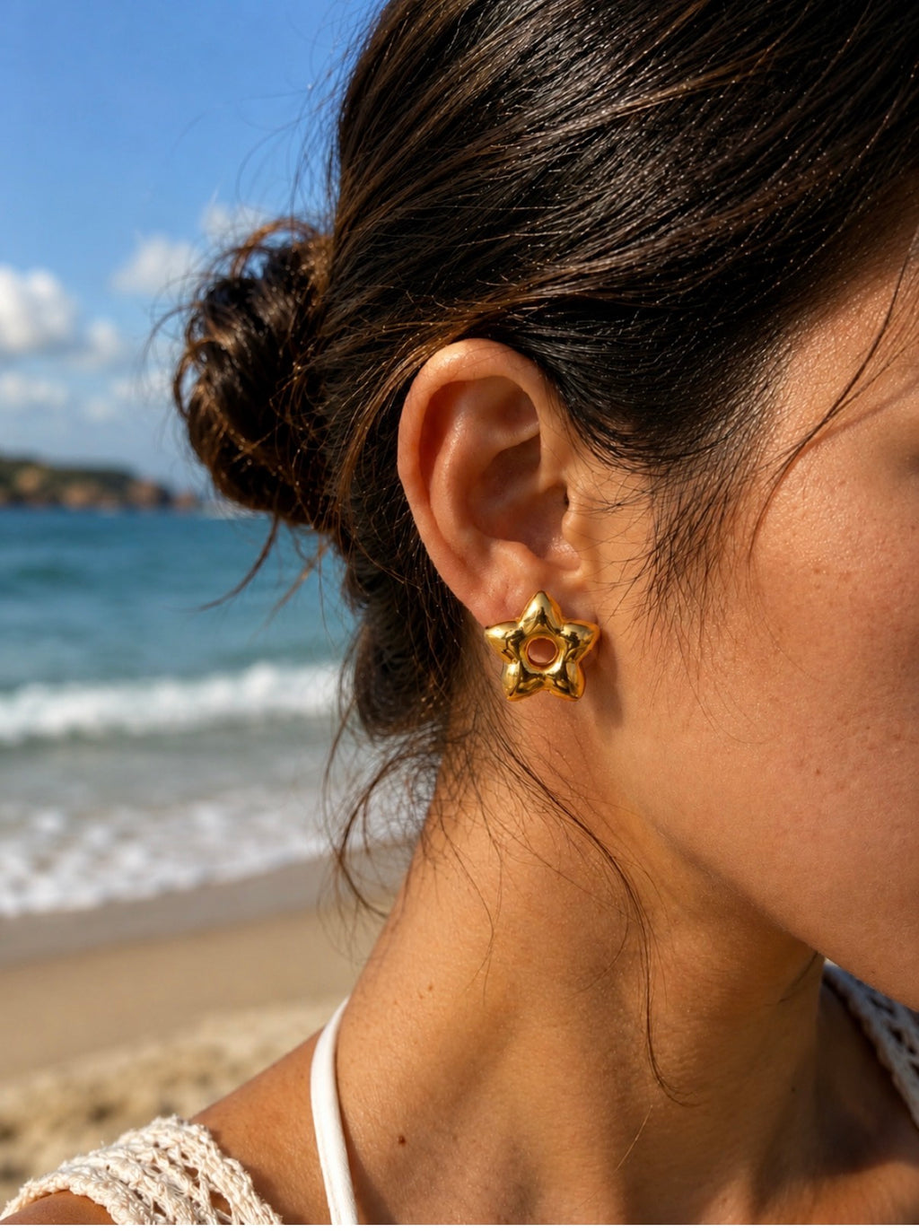 Starlit Earrings~Gold