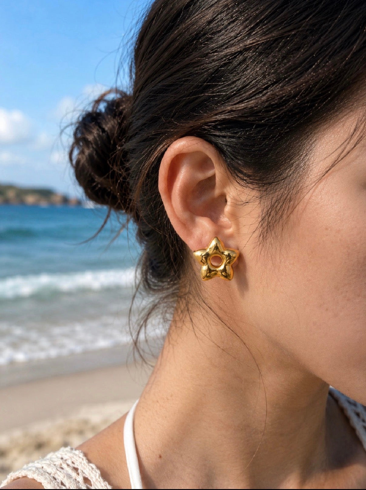 Starlit Earrings~Gold