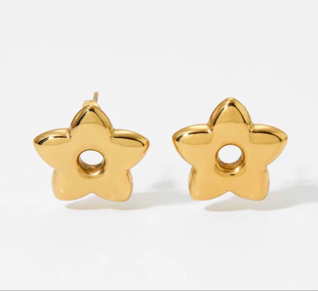 Starlit Earrings~Gold