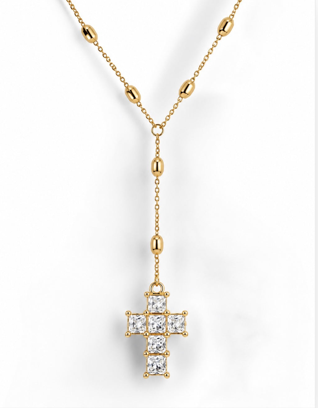 Starluxe Cross Necklace