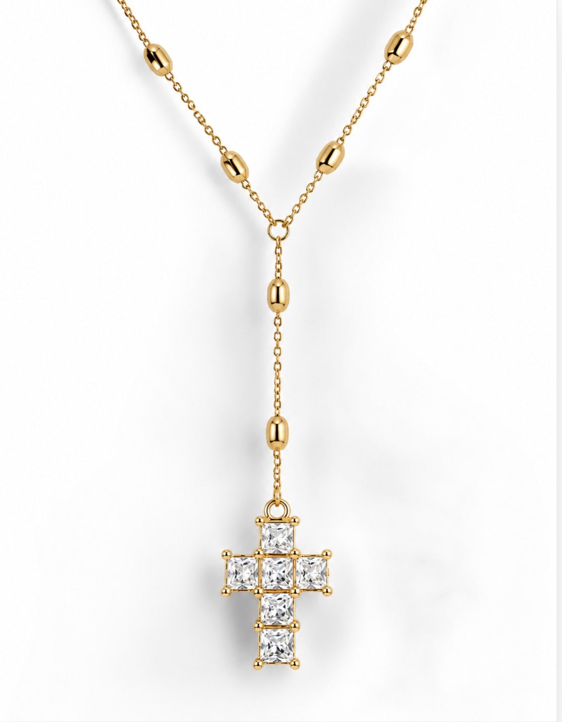 Starluxe Cross Necklace