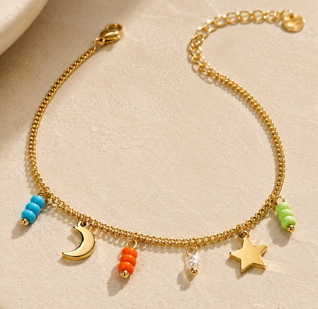 Sun Chaser Gold Anklet