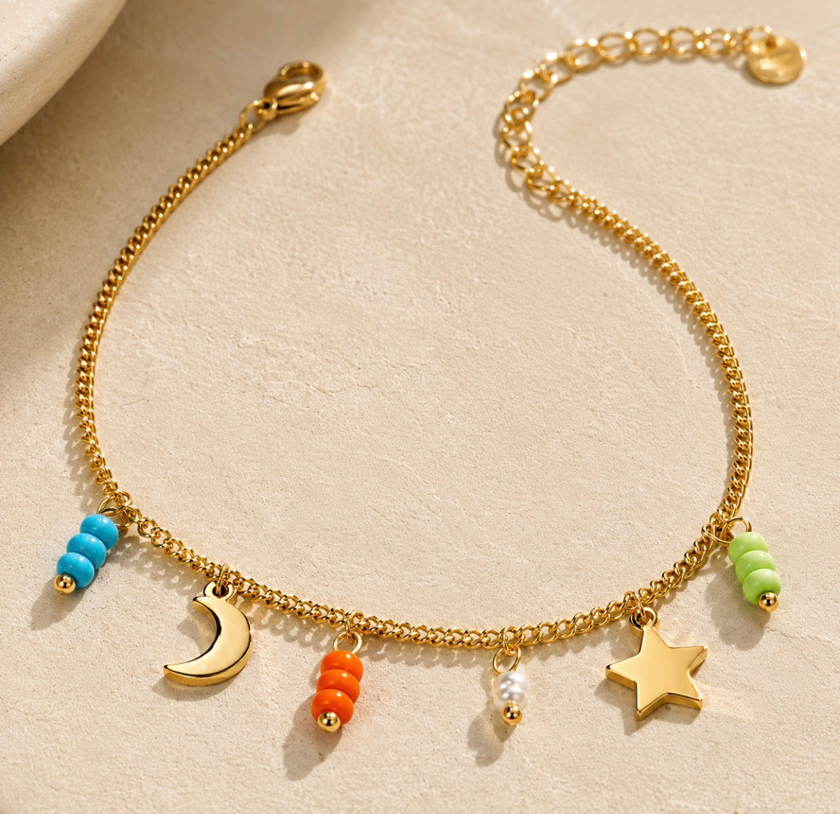 Sun Chaser Gold Anklet