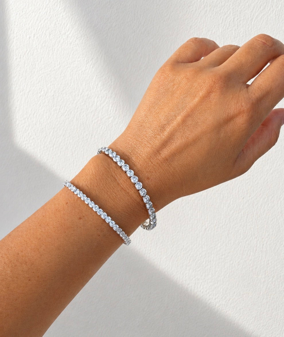 The Rich Girl Stack Silver