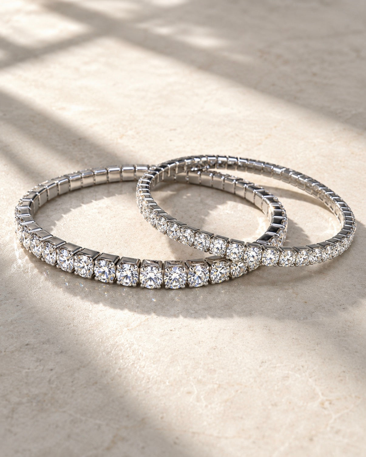 The Rich Girl Stack Silver