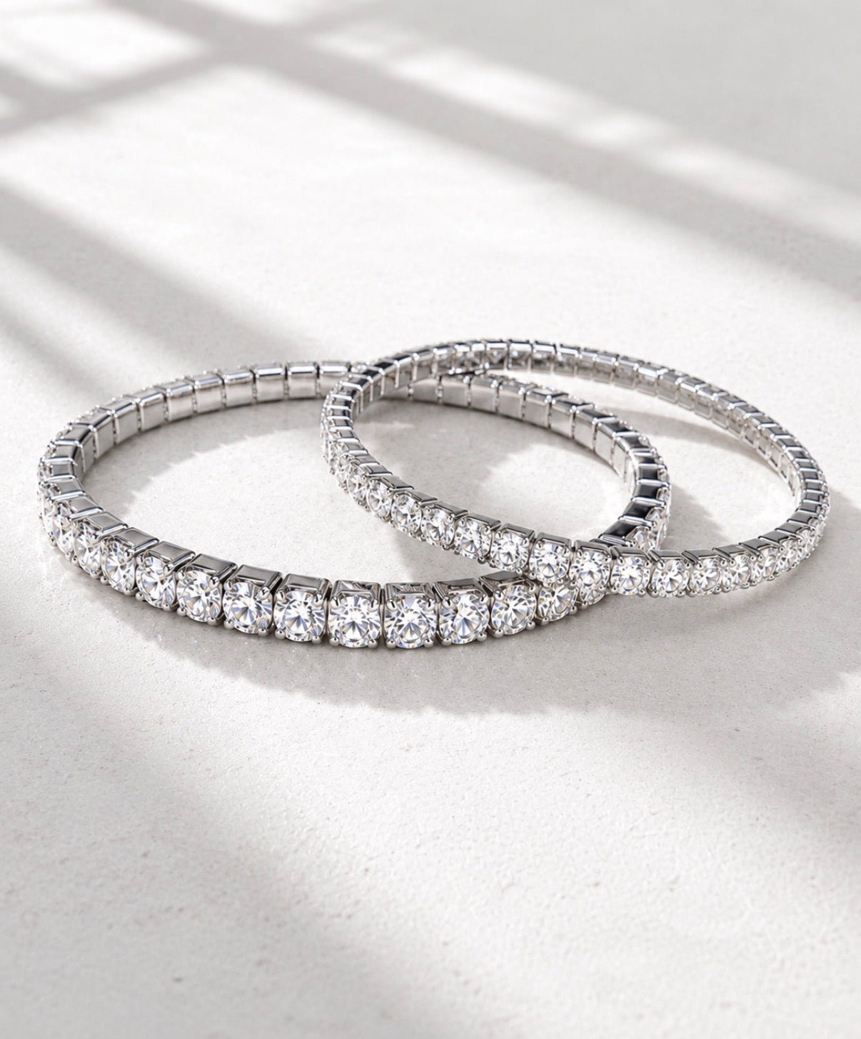 The Rich Girl Stack Silver