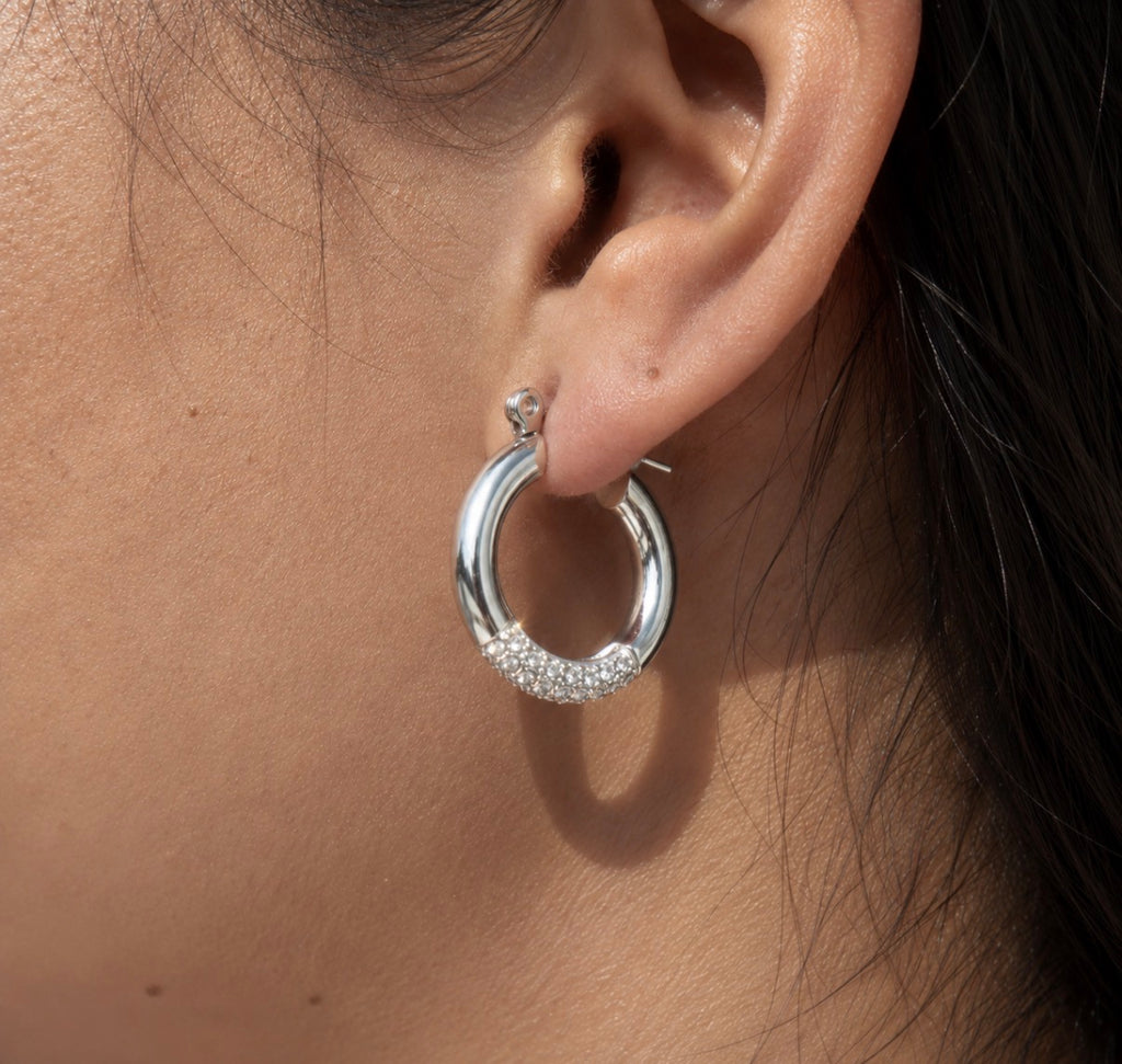 Tidal Glow Hoops