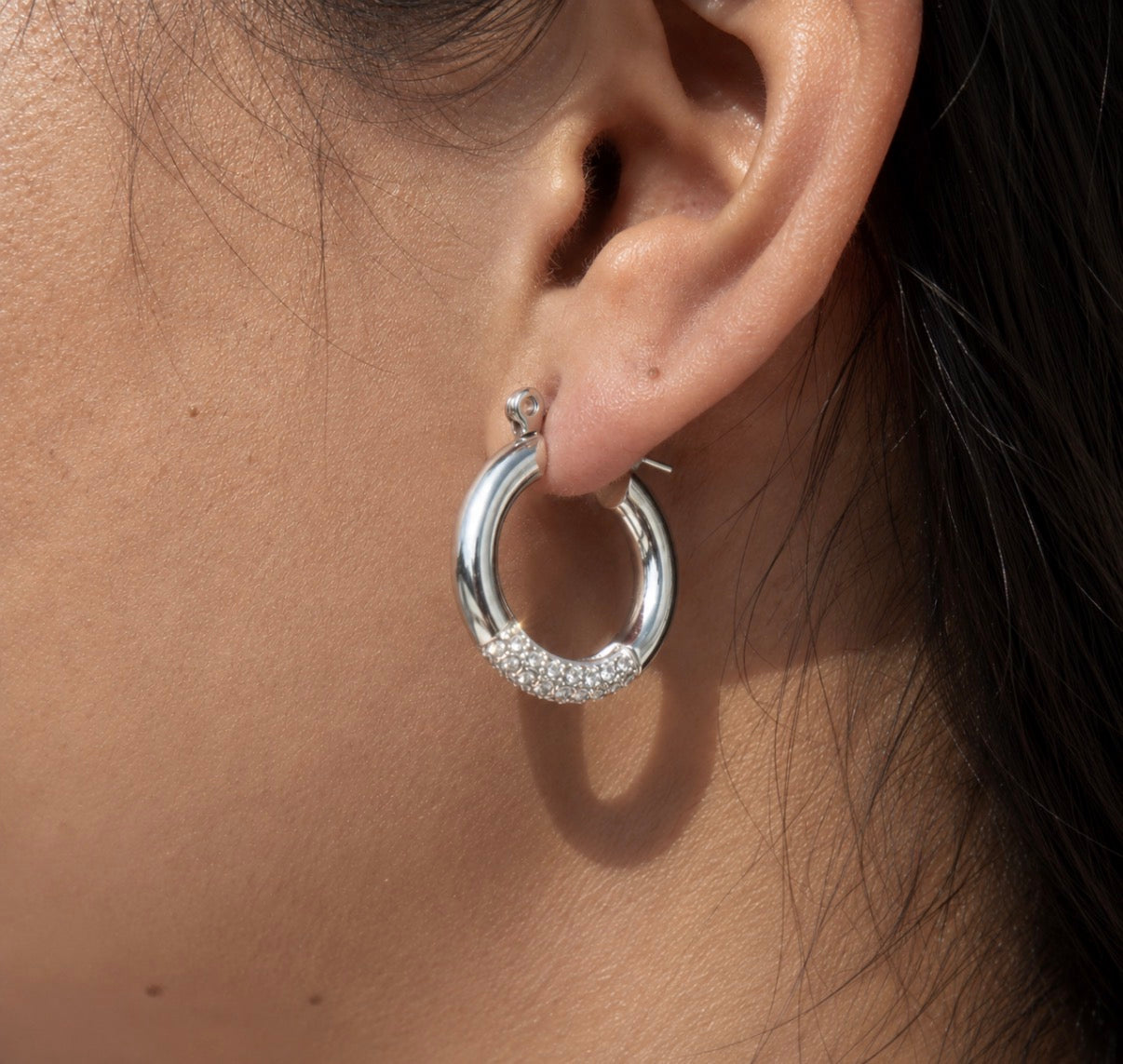 Tidal Glow Hoops
