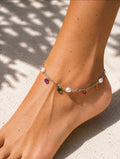 Treasure Tide Silver Anklet
