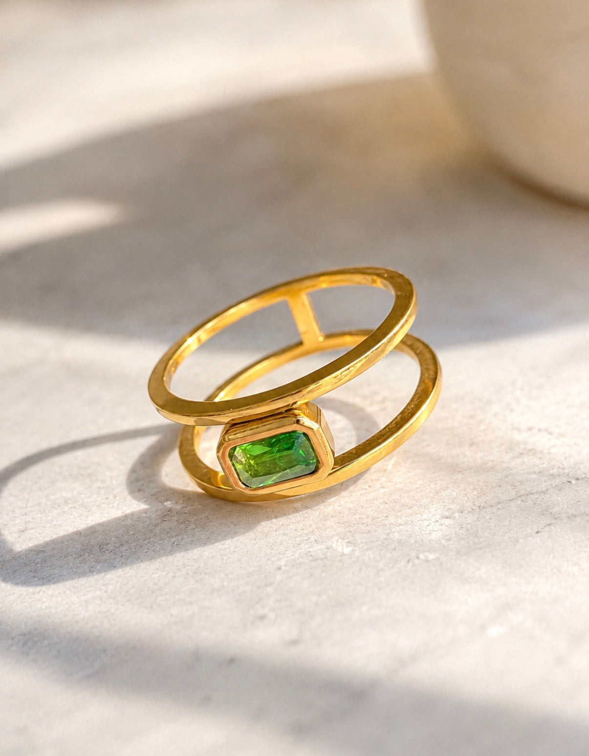 Verdant Halo Ring