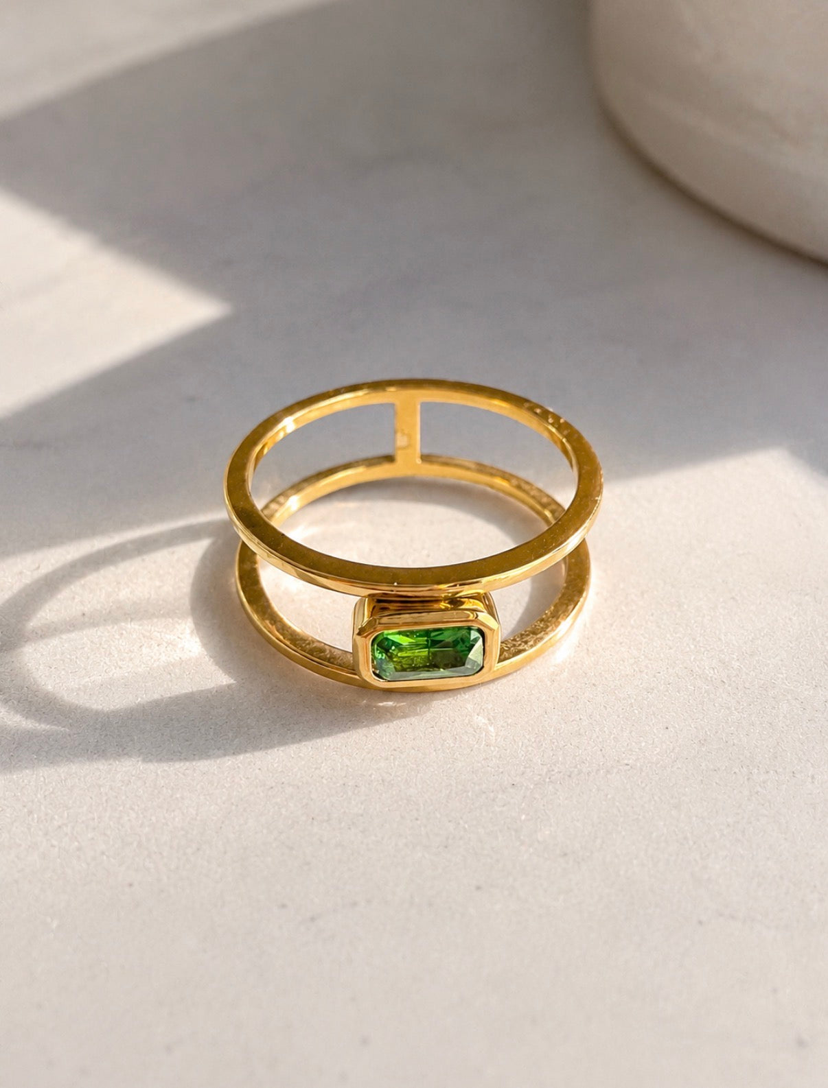 Verdant Halo Ring