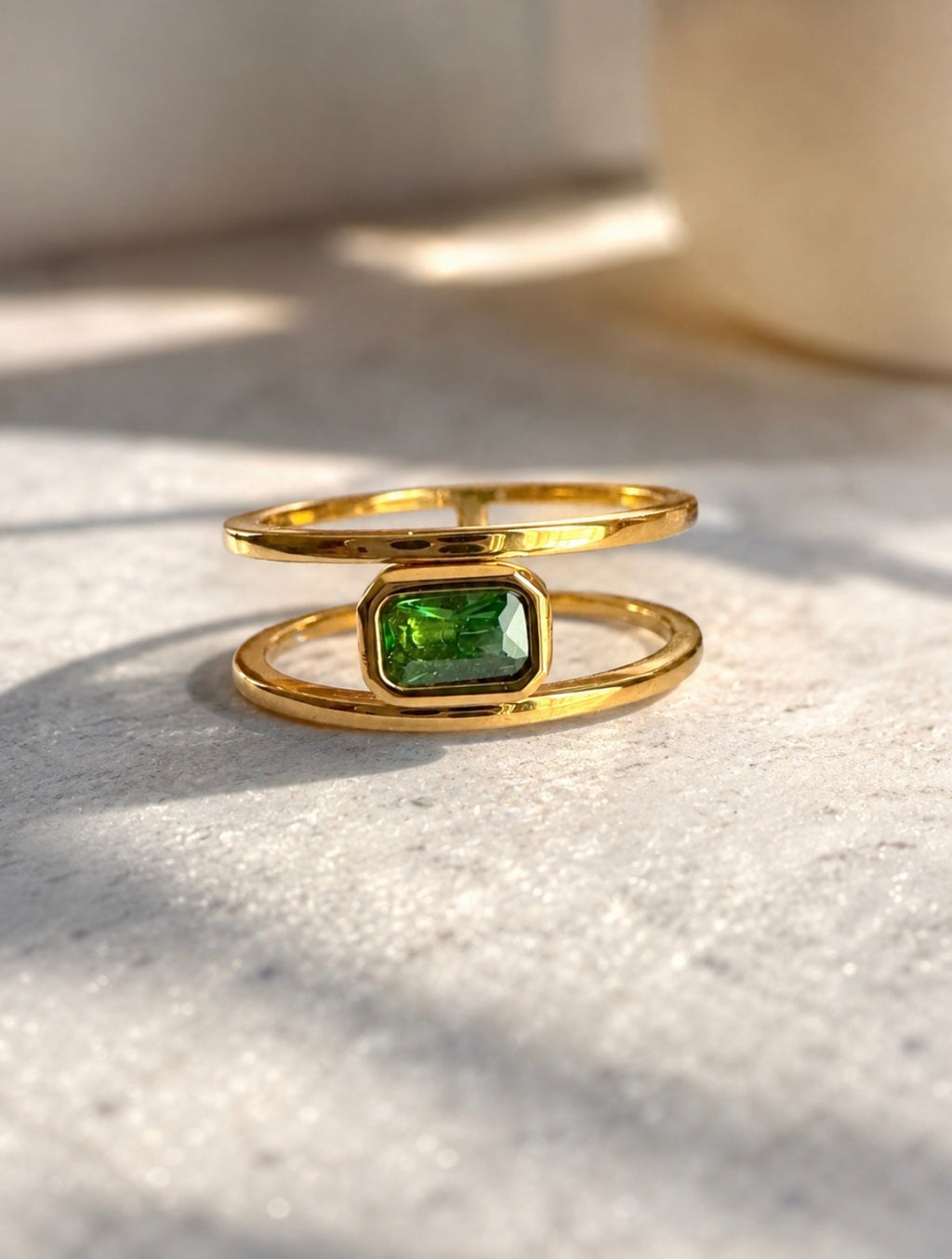 Verdant Halo Ring